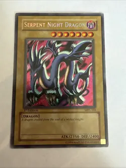 Yu-Gi-Oh! TCG Serpent Night Dragon Magic Ruler MRL-103 1st Edition Secret Rare - Image 1
