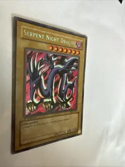 Yu-Gi-Oh! TCG Serpent Night Dragon Magic Ruler MRL-103 1st Edition Secret Rare - Image 3