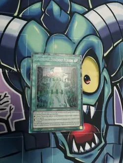 Yu-Gi-Oh! Harmonic Synchro Fusion MZMI-EN035 Collector's Rare 1st Edition Mint - Image 3