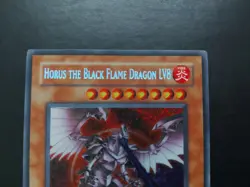 Yugioh - Horus the Black Flame Dragon LV8 EEN-ENSE1 Secret Rare Promo - Image 2