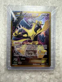 Alakazam EX 125/124 XY Full Art Secret Rare Fates Collide Pokemon Card NM/LP - Image 1