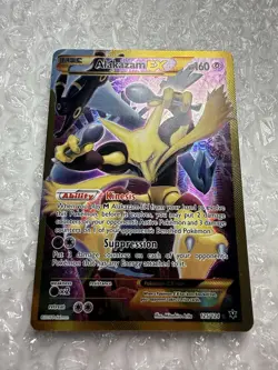 Alakazam EX 125/124 XY Full Art Secret Rare Fates Collide Pokemon Card NM/LP - Image 3