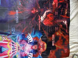 One Piece Card Game 2 Player Mat Buggy/Shanks - Image 1