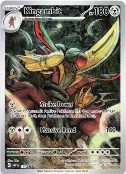 Kingambit 130 Sv: Scarlet & Violet Promo Cards Holo - Image 1