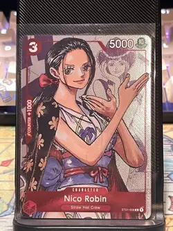 Nico Robin - ST01-008 (Alternate Art) ST01-008 One Piece Promotion Cards Foil - Image 1