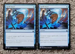 2x X2 Spell Snare Battlebond NM MTG Magic Regular - Image 1