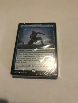SPIDER-MAN 2099, MIGUEL O’HARA : Magic Welcome Deck SEALED Pack; NM MtG, Blue - Image 3