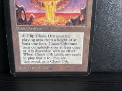Chaos Orb Alpha Edition Regular No Inking LP MTG Very Rare - Image 5