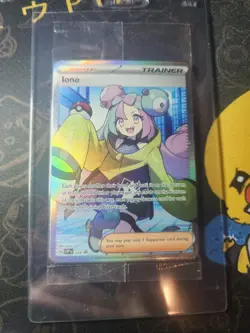 SEALED Pokemon Iono 124 Sv: Scarlet & Violet Black Star Promo Near Mint - Image 2