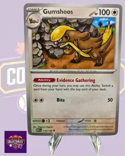 110/132 Gumshoos Mega Evolution Regular Free shipping Nm Pokemon - Image 1