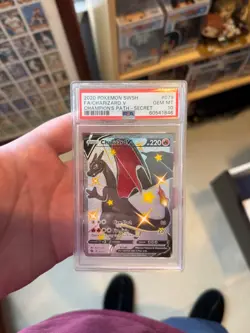 Pokemon TCG Charizard v Champions Path 79/73 PSA 10 - Image 1