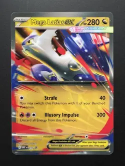 Pokemon TCG - Mega Evolutions - Mega Latias EX - MEP 011 - Standard & Jumbo - Image 5