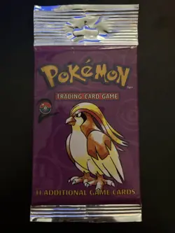Pokemon Booster Pack Base Set 2 Pidgeot Artwork Factory Sealed Pack - Image 1