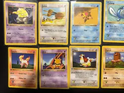 Pokemon TCG Base Set 1st Edition (Shadowless) Lot Of 10 - Image 2