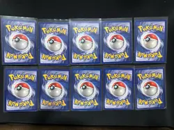 Pokemon TCG Base Set 1st Edition (Shadowless) Lot Of 10 - Image 5