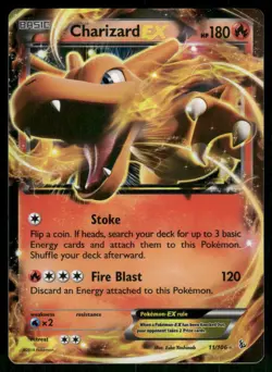 Charizard EX (11) 11/106 Ultra Rare Holo NM Pokemon XY - Flashfire - Image 1