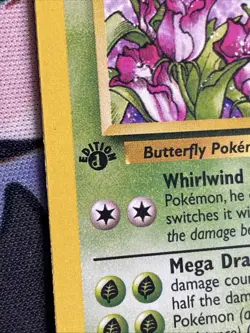 Pokemon Butterfree 1st Edition 33/64 Uncommon Jungle LP/NM - Image 4