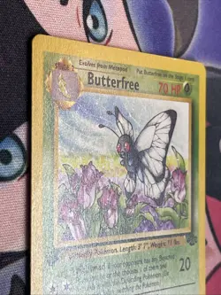 Pokemon Butterfree 1st Edition 33/64 Uncommon Jungle LP/NM - Image 5