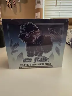 Pokemon TCG Sword & Shield Silver Tempest ETB Elite Trainer Box Factory Sealed - Image 2