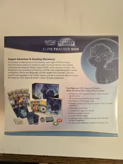 Pokemon TCG Sword & Shield Silver Tempest ETB Elite Trainer Box Factory Sealed - Image 3