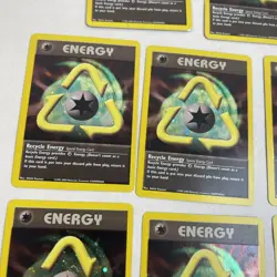 Recycle Energy 2000 League Promo Pokemon Cosmos Holo Foil LOT OF 8 NM-/LP+ - Image 4
