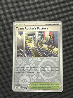 Pokemon Destined Rivals - Team Rocket’s Factory - 173/182 - Reverse Holo - M/NM - Image 2