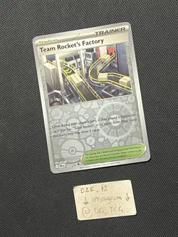 Pokemon Destined Rivals - Team Rocket’s Factory - 173/182 - Reverse Holo - M/NM - Image 3