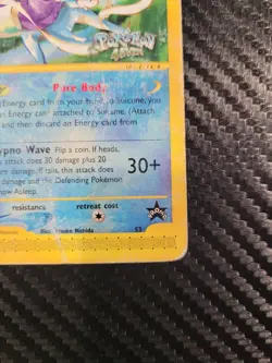 Pokemon TCG Suicune 4Ever WOTC Black Star Promo 53 Non-Holo Ereader Promo HP/DMG - Image 2