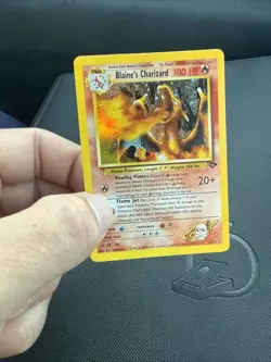 Pokemon TCG Blaine's Charizard 2/132 Gym Challenge Holo - Image 2