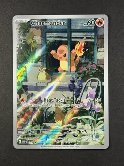 2023 Charmander 044 Black Star Promo Obsidian Flames Pokemon Card - Image 1