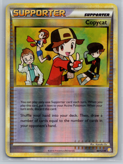 Copycat 90/123 LP - HeartGold SoulSilver Pokemon Card - REVERSE HOLO - Image 1