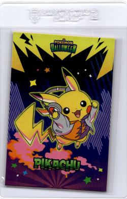 Pikachu Pokemon Halloween Database pokemon card - Image 1