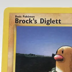 Pokemon Card Brock's Diglett 67/132 Gym Challenge Common Unlimited LP - Image 2