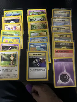 Pokemon Card Lot 21 Cards From Neo Genesis Set - Image 1