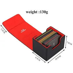 AEGIS GUARDIAN Card Deck Box for MTG, Commander Deck Box Hold 120+ Sleeved - Image 5