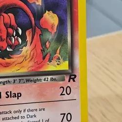 ✅ 🇦🇺 Dark Charmeleon 32/82 Gold W Stamp Promo WOTC Rocket MP Pokemon TCG Card - Image 2
