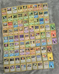 Pokemon TCG Gym Heroes 1st Edition Lot Of 85 Different First Ed Cards NM+++ - Image 1