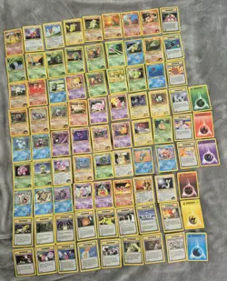 Pokemon TCG Gym Heroes 1st Edition Lot Of 85 Different First Ed Cards NM+++ - Image 2