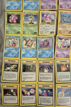 Pokemon TCG Gym Heroes 1st Edition Lot Of 85 Different First Ed Cards NM+++ - Image 5
