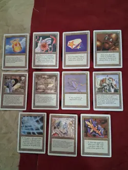 Magic The Gathering Revised/ Unlimited Lot Of 84 Cards LP/NM Condition - Image 1