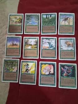 Magic The Gathering Revised/ Unlimited Lot Of 84 Cards LP/NM Condition - Image 2