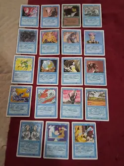 Magic The Gathering Revised/ Unlimited Lot Of 84 Cards LP/NM Condition - Image 3