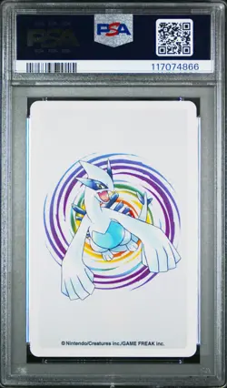2000 POKEMON SILVER VERSION PLAYING CARDS ACE OF SPADES #249 LUGIA PSA 10 - Image 2