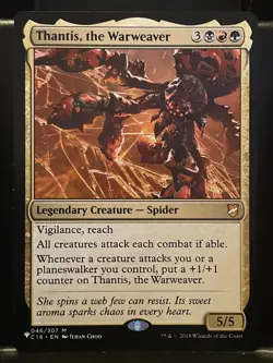 Thantis the Warweaver NM/M MTG Mystery Booster 2 The List Magic Card - Image 1
