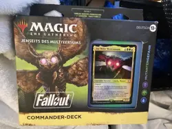 (GERMAN) Magic: The Gathering Fallout Commander Deck - Mutant Threat - Deutsch - Image 1