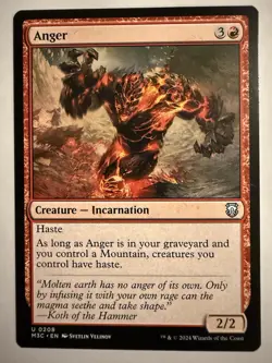 Anger 0208 Commander: Modern Horizons 3 M3C MTG Magic - Image 1