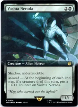 Vashta Nerada (Extended Art) - FOIL - Universes Beyond: Doctor Who - 376 LP - Image 1