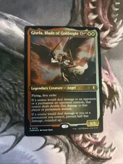 Gisela, Blade of Goldnight (Foil Etched) Commander Masters Foil - Image 1
