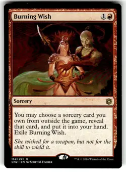 Burning Wish Conspiracy: Take the Crown Regular MTG NM - Image 1