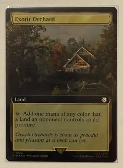 Exotic Orchard Surge Foil - Universes Beyond: Fallout MTG Magic the Gathering - Image 1